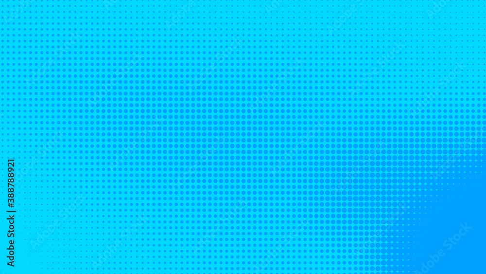 Dots halftone blue color pattern gradient texture with technology digital background. Dots pop art comics with summer background. Dots halftone blue color pattern gradient texture with technology digital background. Dots pop art comics with summer background.