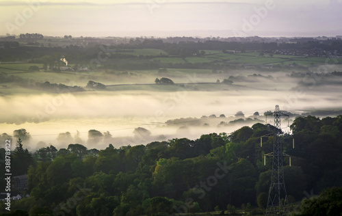 Mist, Lochwinnoch,Renfrewshire,Scotland,UK photo