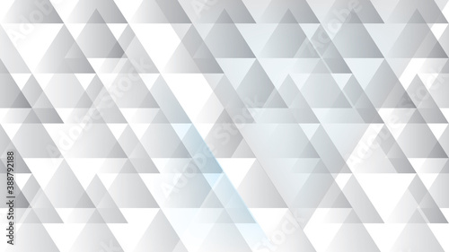 Gray geometric background, triangular pattern, business style.