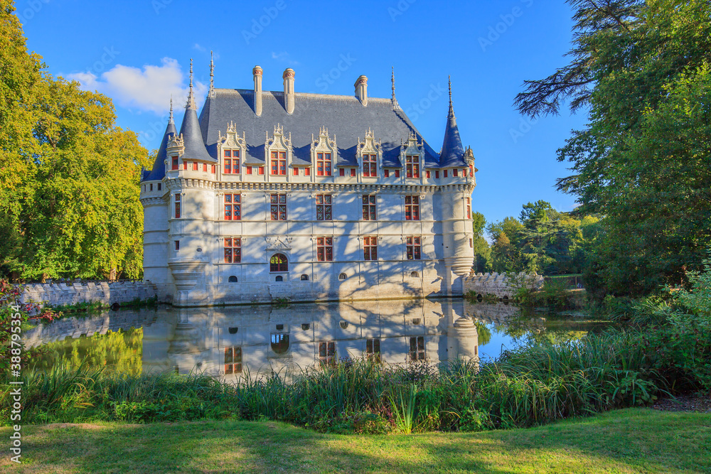 Obraz premium Palace of Azay-le-rideau, France 
