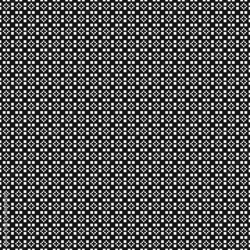 Abstract Cross Pattern Dots Logo generative computational art illustration