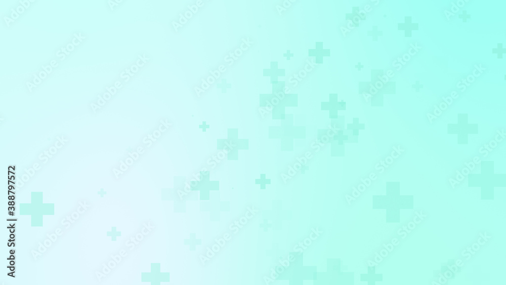 Abstract medical green blue cross pattern white background. Abstract medical green blue cross pattern white background.