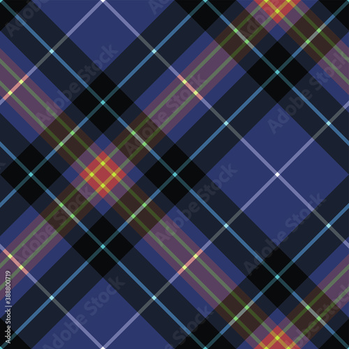 Seamless vector tartan pattern for fabric  textile  wrapping etc. Plaid background 