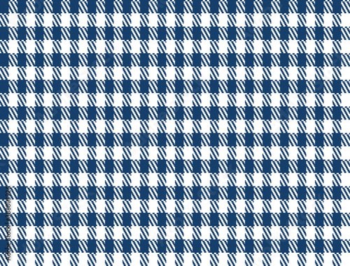 seamless blue and white houndtooth vector tweed pattern