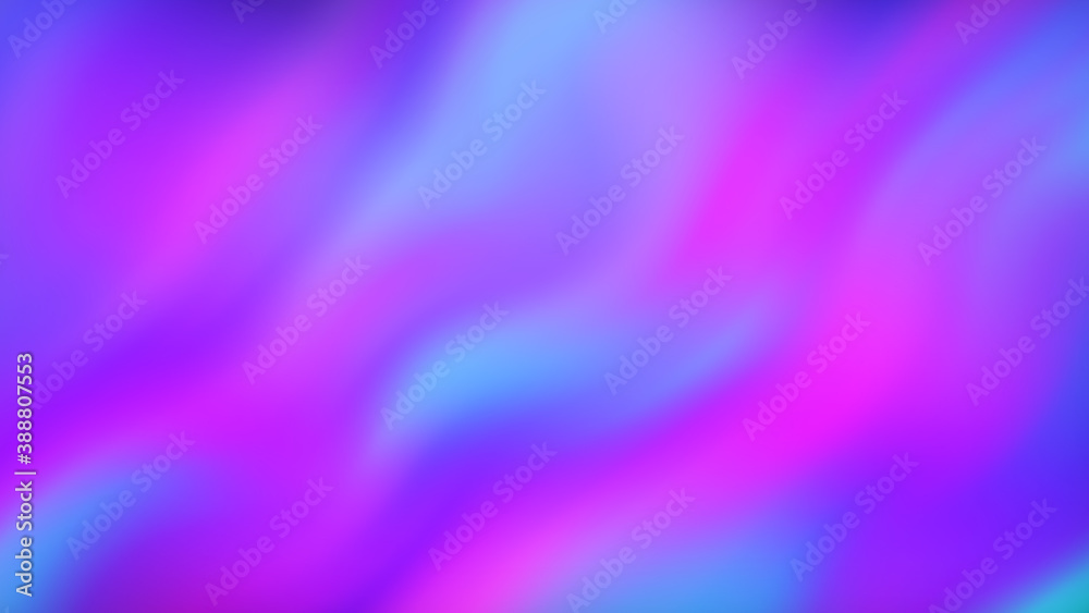 Beautiful colorful wavy gradient background