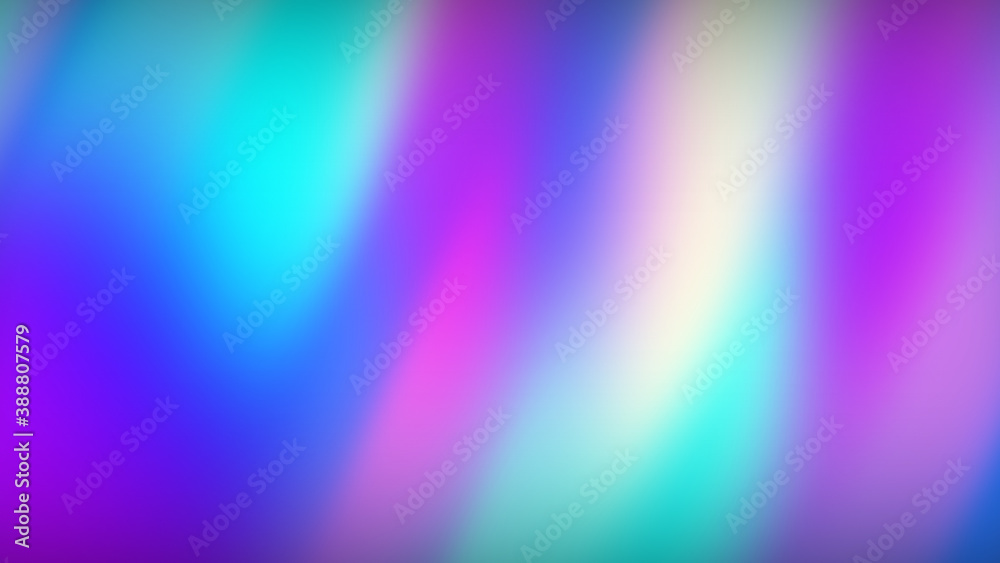 Colorful holographic gradient foil background wallpaper
