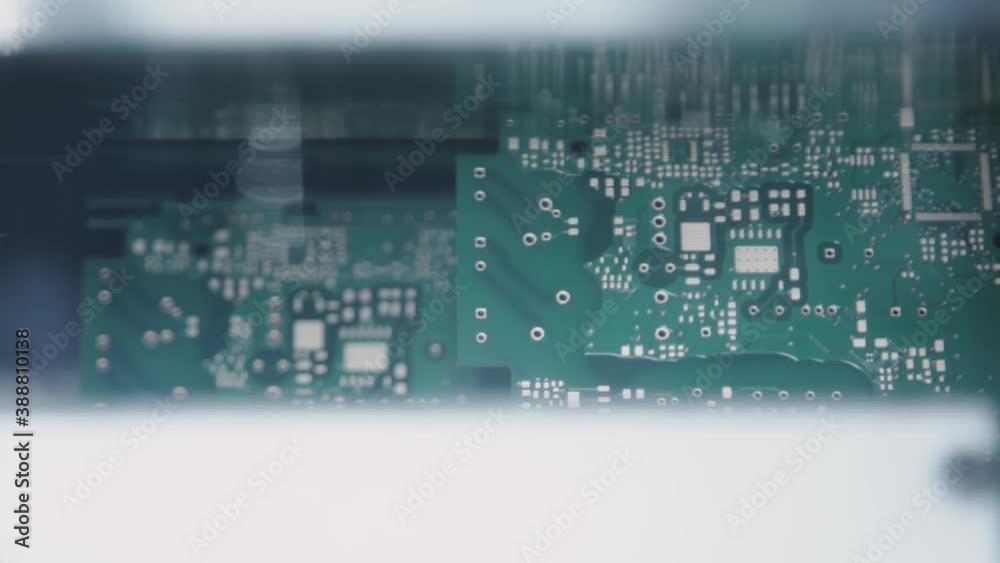 Creating Micro Chips Electronics Close Up Macro Inside Factory Creating Micro Chips Electronics Close Up Macro Inside Factory