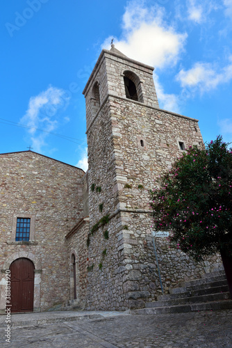 church san basilio XIV XV century san marco d'alunzio sicily italy photo