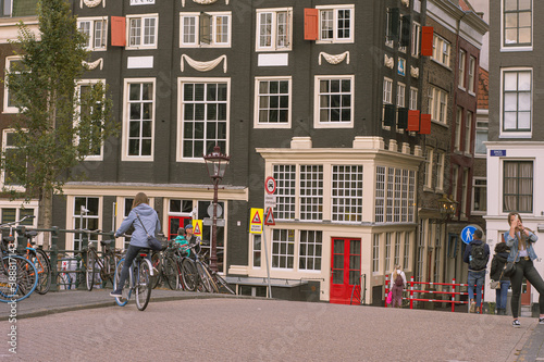 Street Photography scene and architecture from Amsterdam, Holland, 2019
