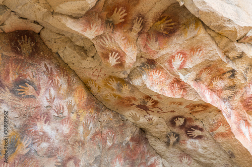 Ancient rock art in Patagonia