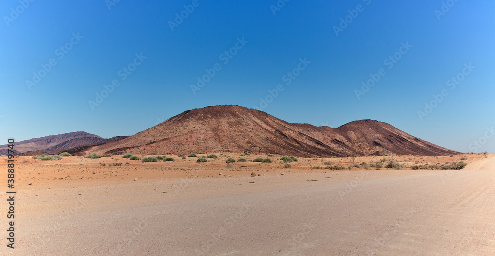 Naklejka premium Amazing landscape in Namibia, Africa