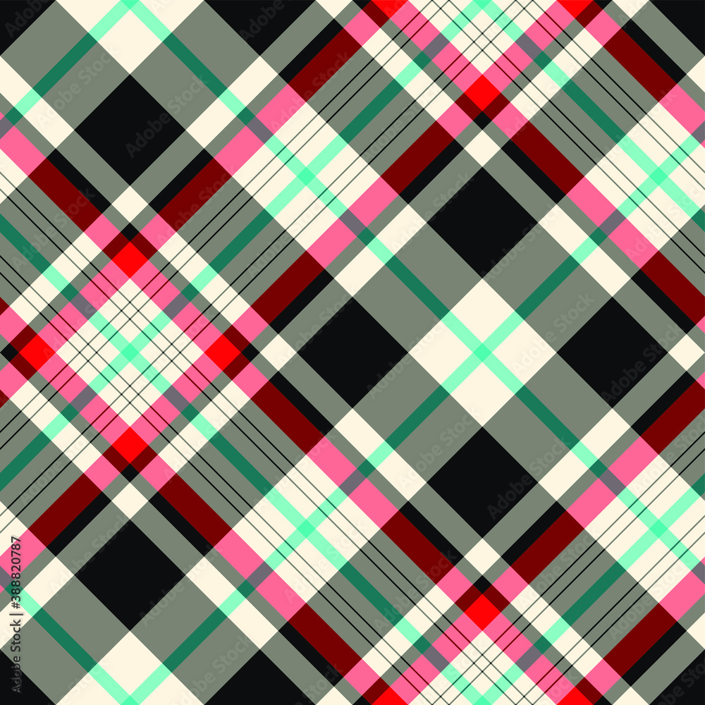 Seamless vector tartan pattern for fabric, textile, wrapping etc. Plaid background Seamless vector tartan pattern for fabric, textile, wrapping etc. Plaid background