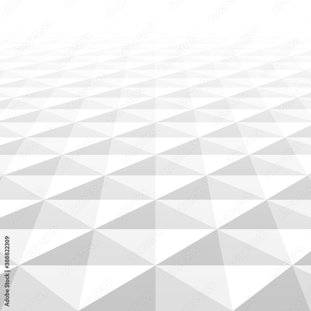 Fototapeta premium Abstract background with white geometric shapes.