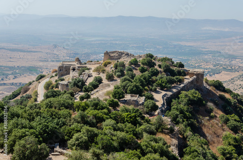 Fortress Nimrod in the northern Golan in Israel