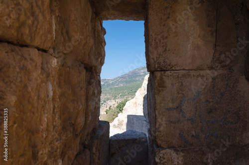 Fortress Nimrod in the northern Golan in Israel © Uri