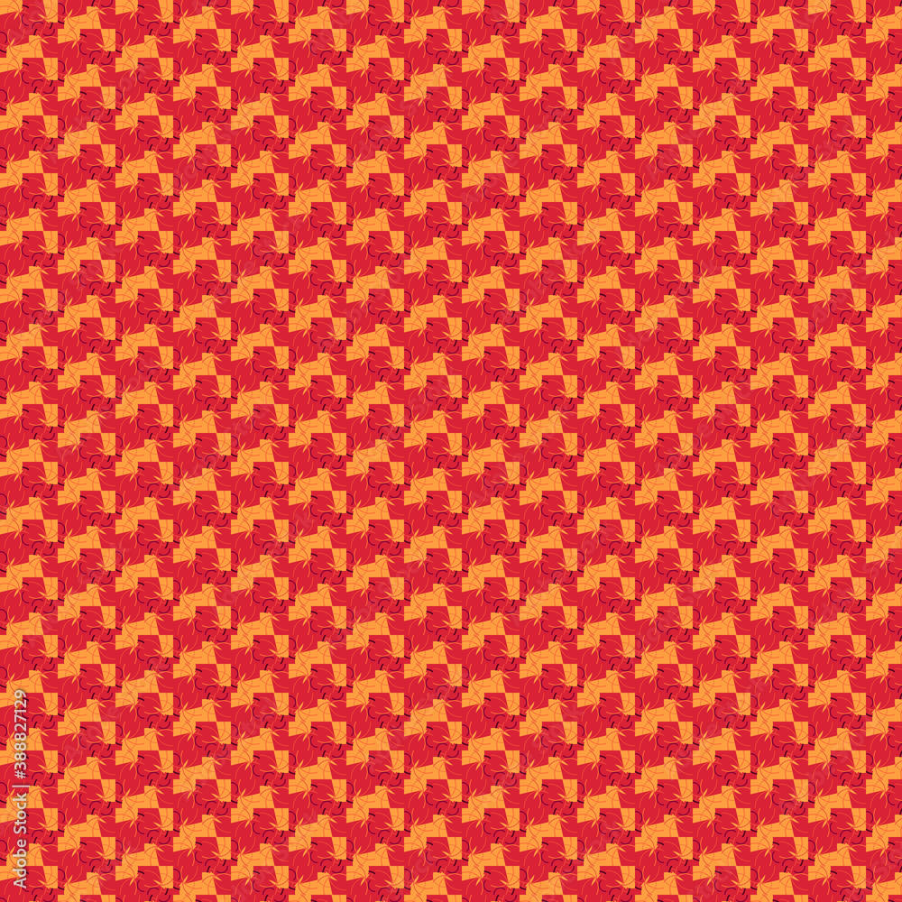 Seamless Repeatable Abstract Geometric Pattern