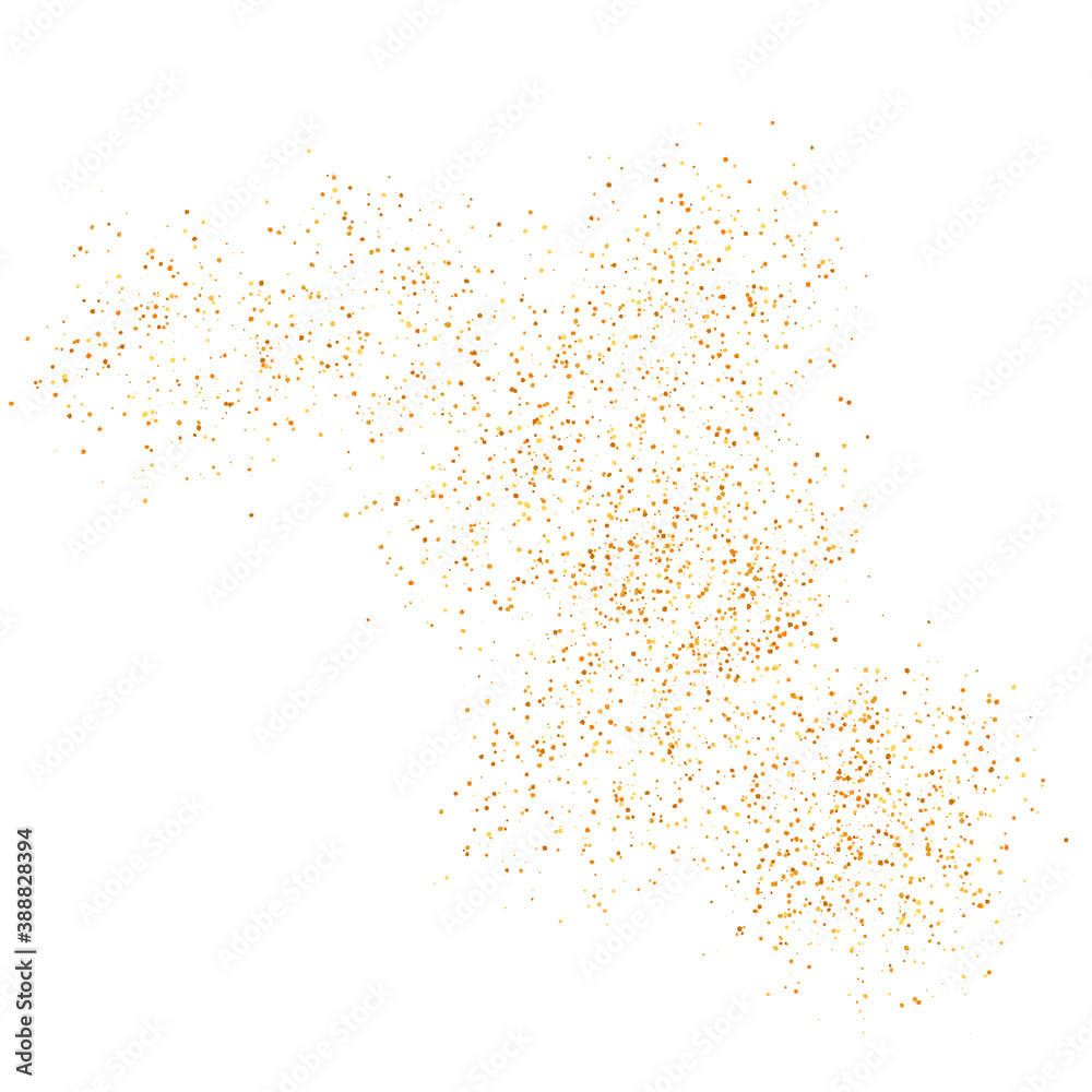 The texture of golden sand on a transparent background. Vector illustration The texture of golden sand on a transparent background. Vector illustration