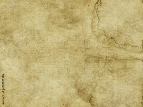 Vintage Water Stained Paper High Resolution Texture Background