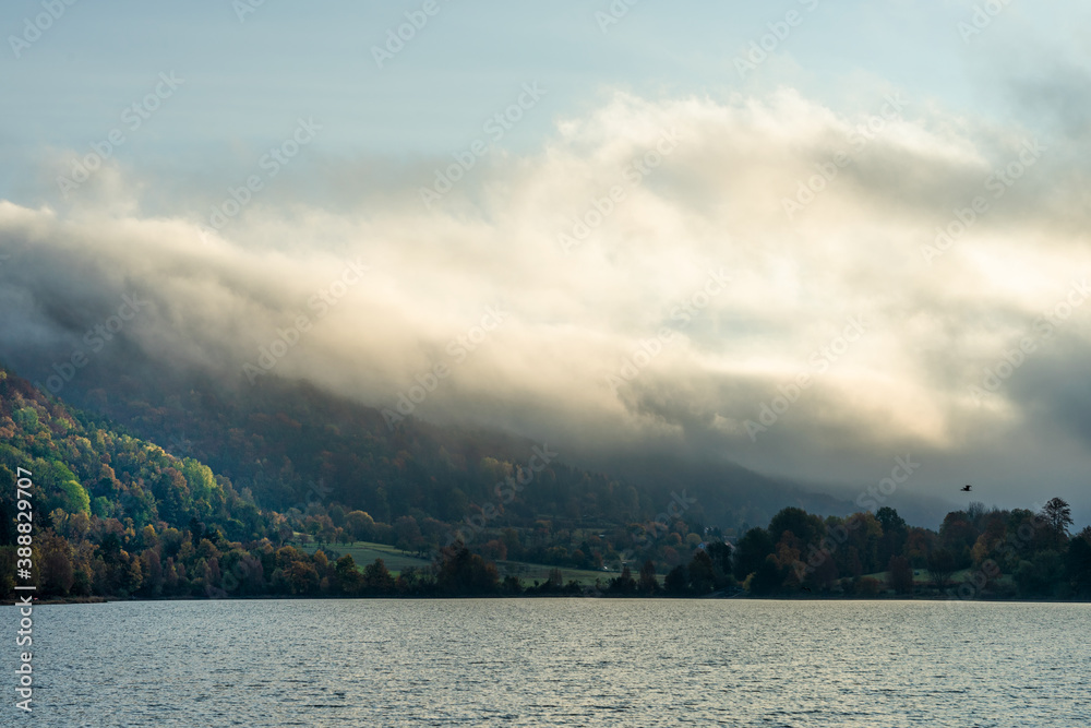 fog over the river