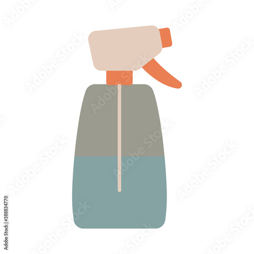 spray bottle flat style icon photo