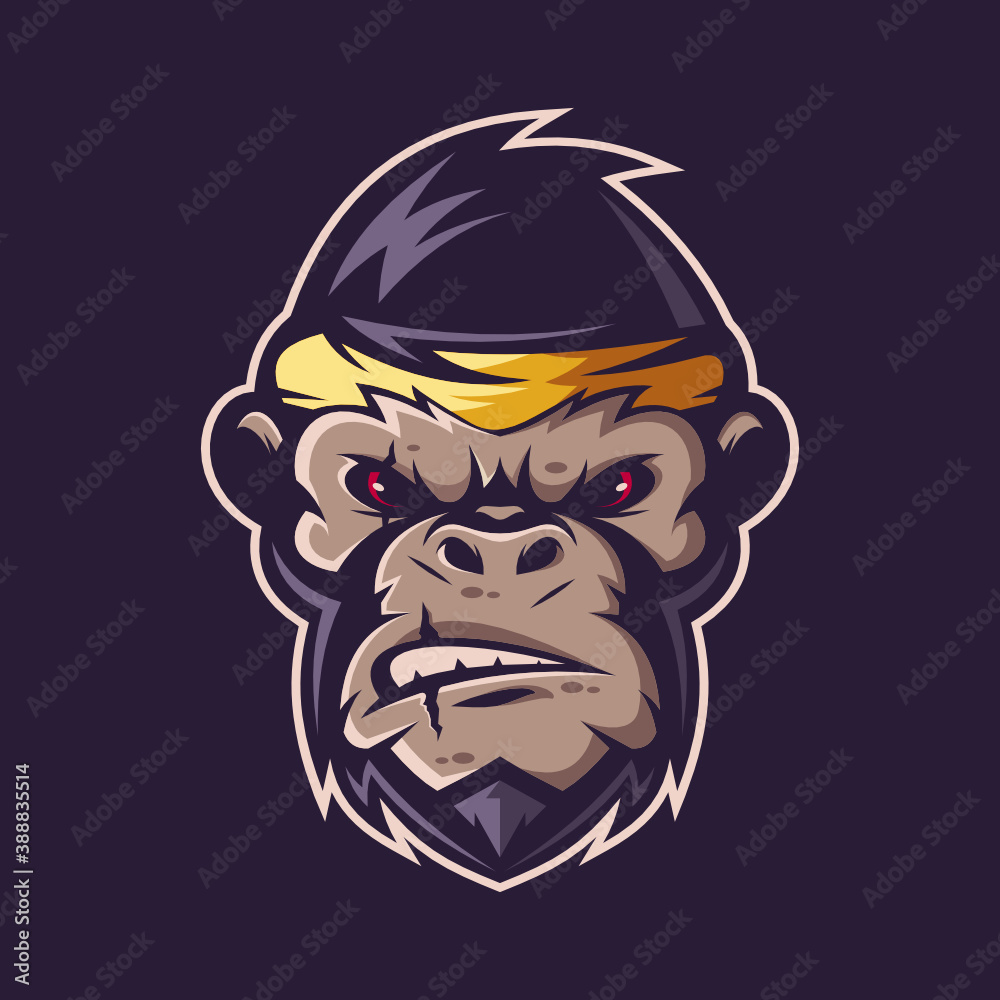Monkey icon design
