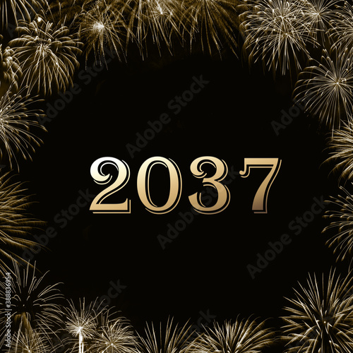 Frohes neues Jahr 2037