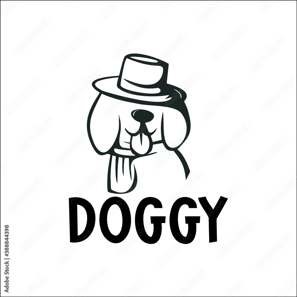 Doggy topy logo exclusive design inspiration