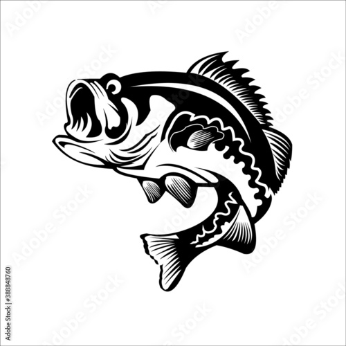 Fish Snakehead channa fish Channidae logo exclusive design inspiration