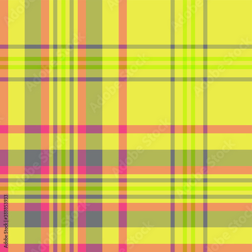 Seamless vector tartan pattern for fabric  textile  wrapping etc. Plaid background 