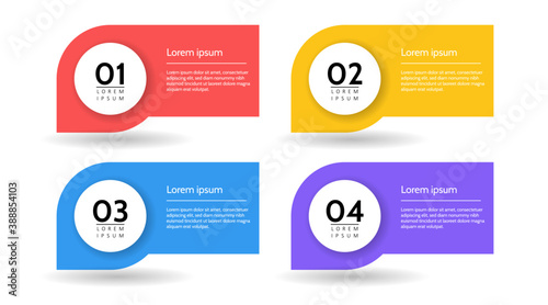 Business data visualization. Process chart. Graph elements , diagram with steps, options. Vector template for presentation. Creative concept for infographic isolated illustration.