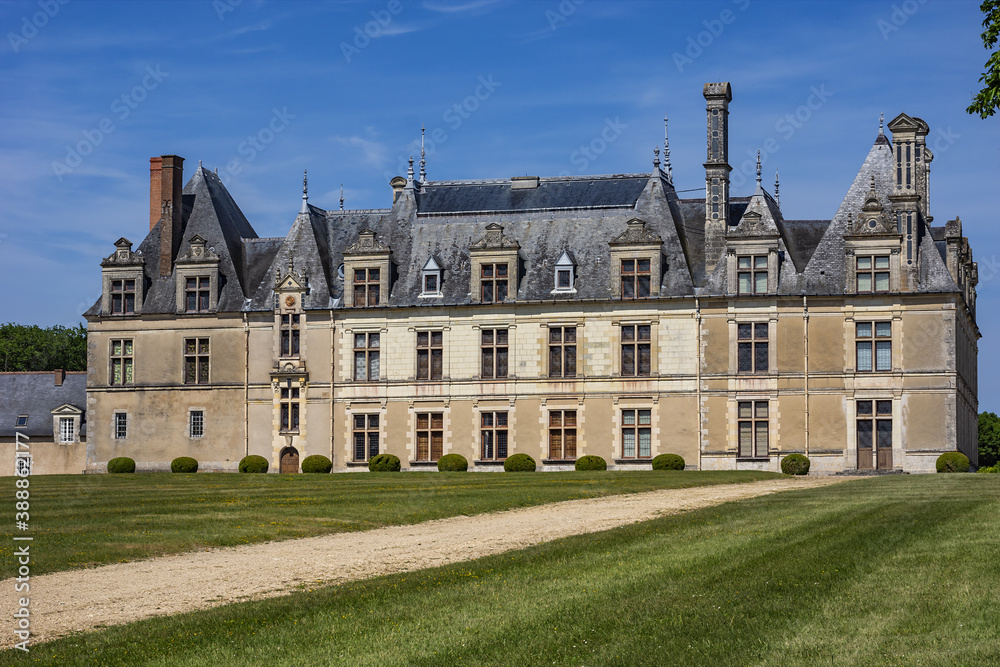 Chateau de Beauregard (1545) is a Renaissance castle in Loire Valley in France. It is located on territory of commune of Cellettes, a little south of city of Blois. 