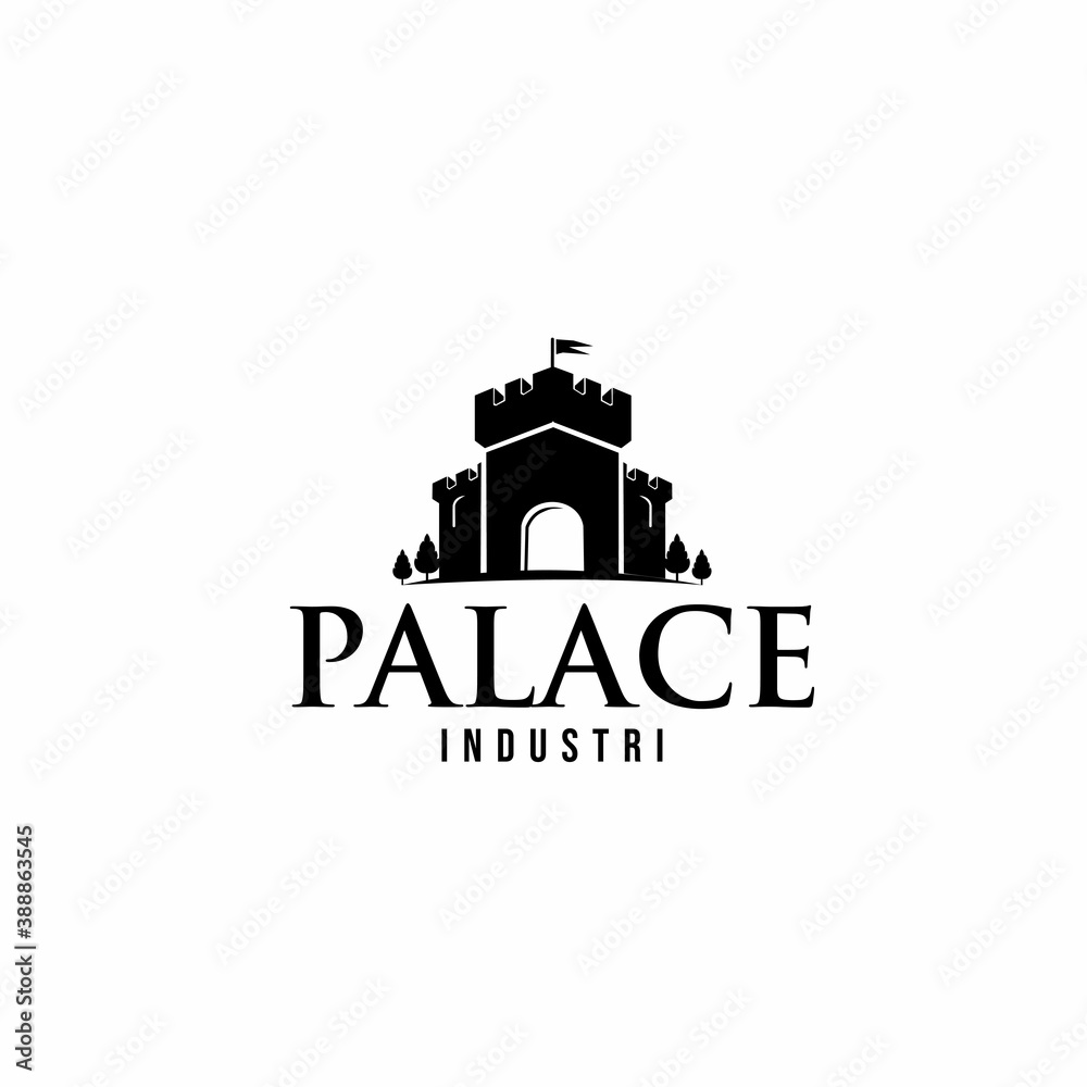 Palace industri company logo  exclusive design inspiration