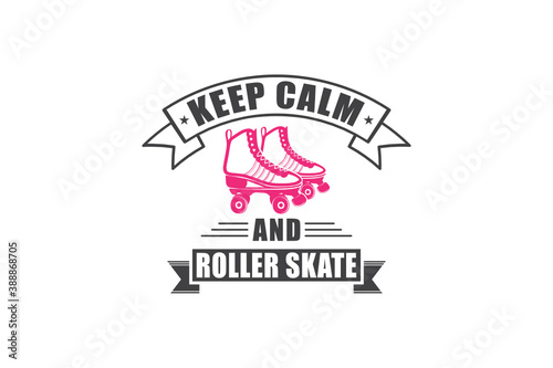 Roller Skates SVG, Keep Calm And Roller Skate, Roller Derby svg, Cut file, for silhouette, Cricut design space, vinyl cut files, Cut file, for silhouette, svg, clipart, cricut design space, Roller Ska