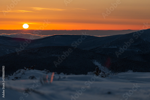 winter sunrise