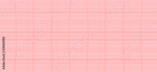 Watercolor Pink Plaid. Pastel Elegant Tartan 