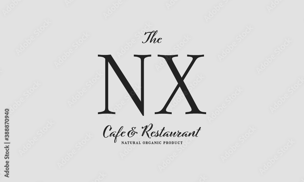 cafe restaurant premade logo initials monogram elegant luxury alphabet cafe restaurant premade logo initials monogram elegant luxury alphabet