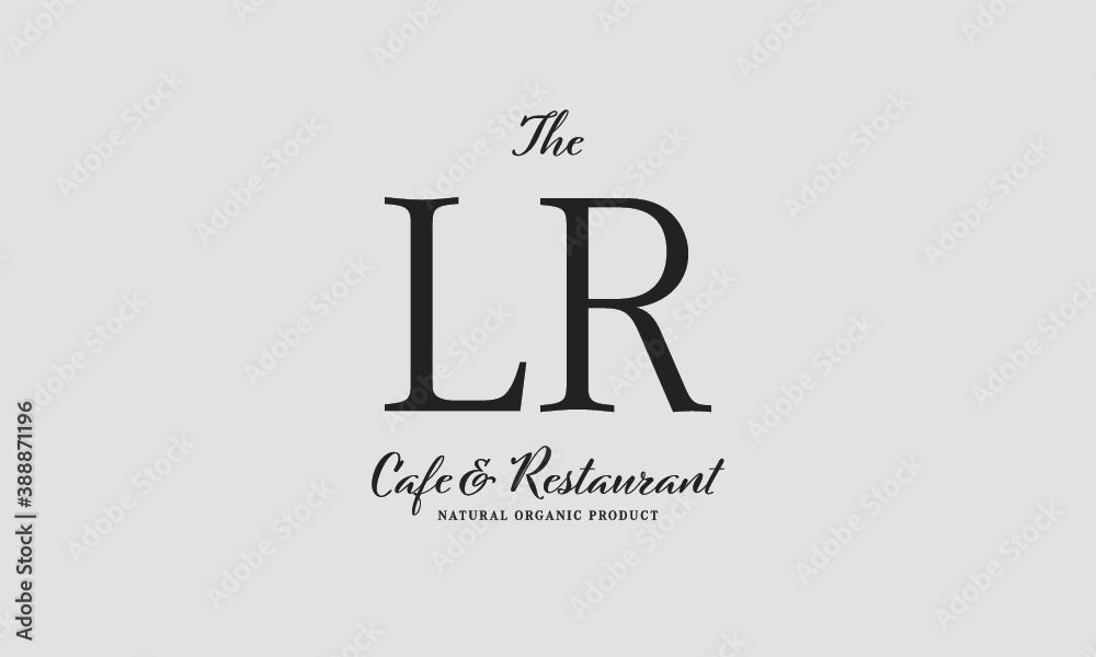 cafe restaurant premade logo initials monogram elegant luxury alphabet cafe restaurant premade logo initials monogram elegant luxury alphabet