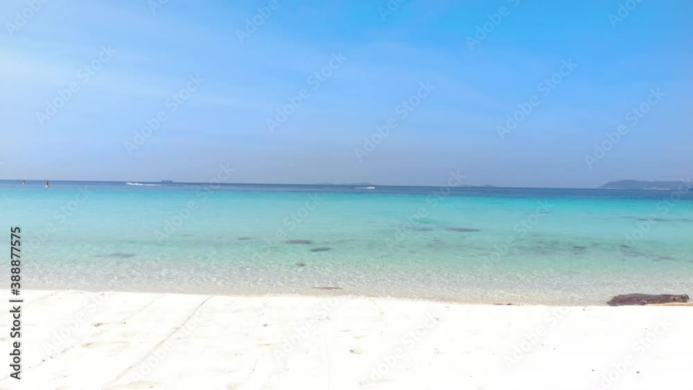 beautiful sea sand beach view on summer, Luxury island paradise for tourism travel on summer holiday. beautiful sea sand beach view on summer, Luxury island paradise for tourism travel on summer holiday.