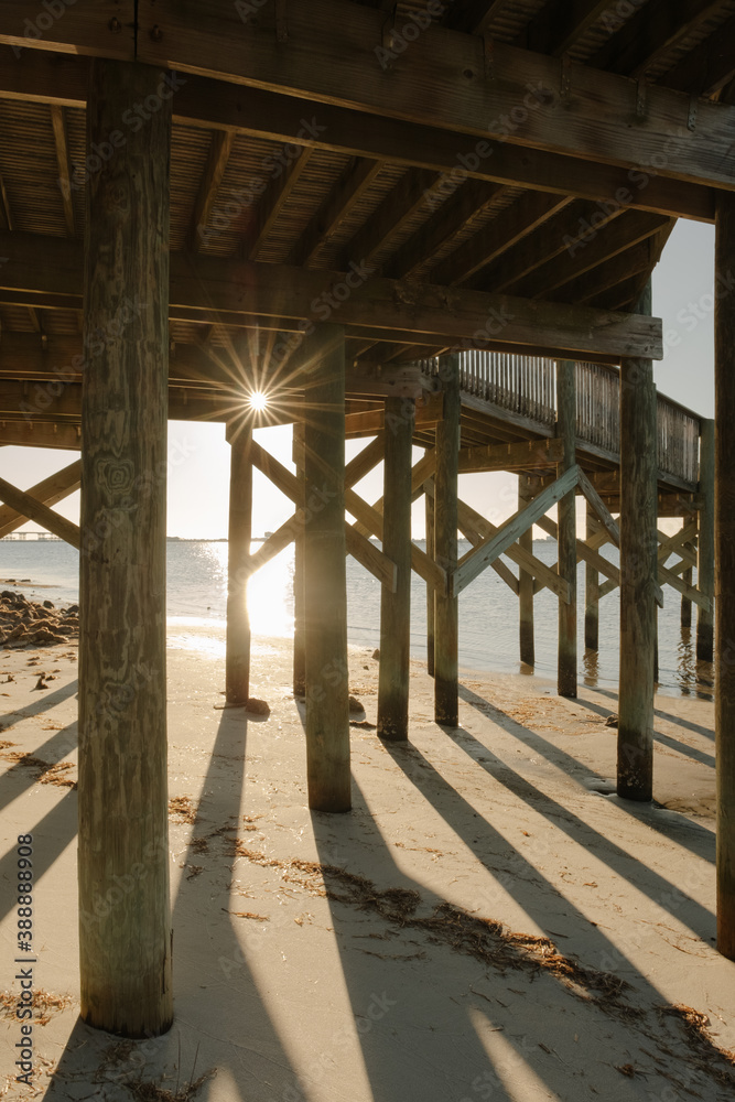 Sunlight Under the Pier Sunlight Under the Pier