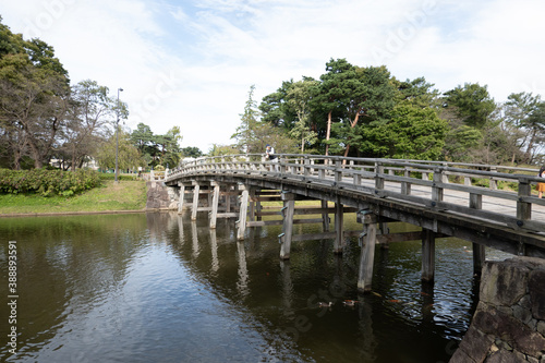 高田城の極楽橋