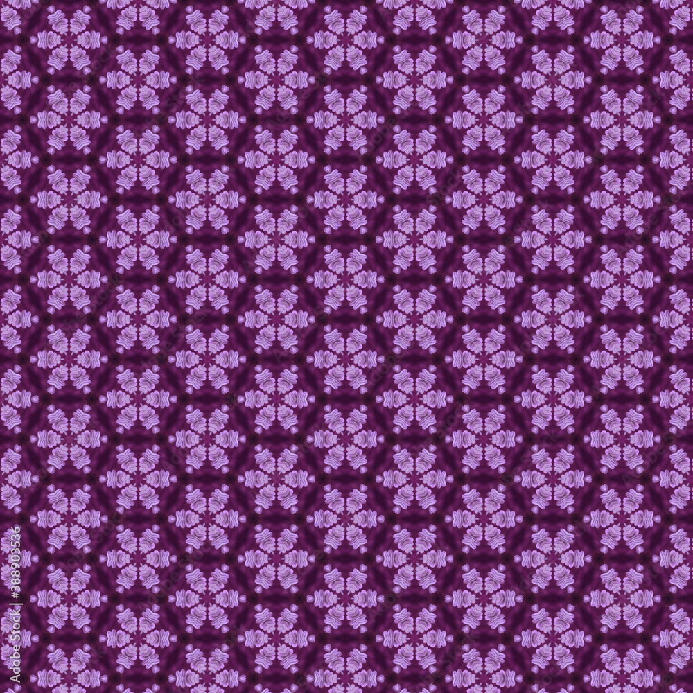 Purple watercolor seamless pattern. Hexagonal flowers seamless pattern . Print for textiles.
Purple watercolor seamless pattern. Hexagonal flowers seamless pattern . Print for textiles.