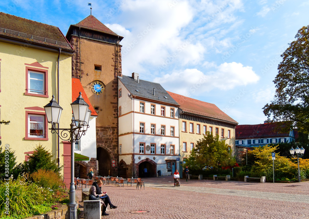Obraz premium The medieval village Villingen-Schwenningen in Black Forest, Germany