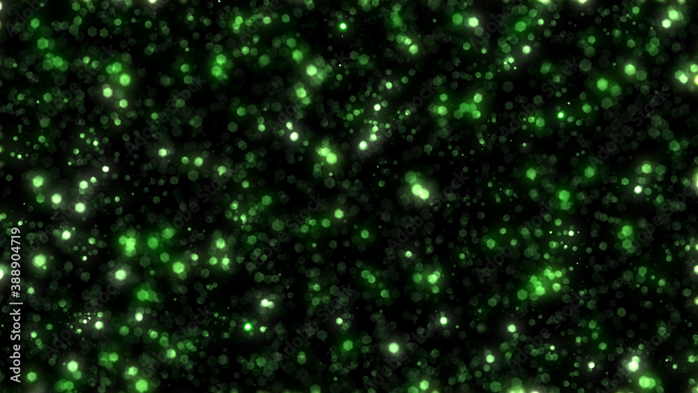Naklejka particle dust sparkle effect background