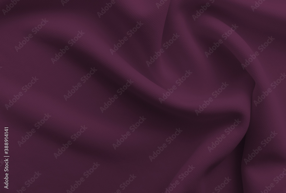 Obraz premium Abstract rippled purple clothes background .