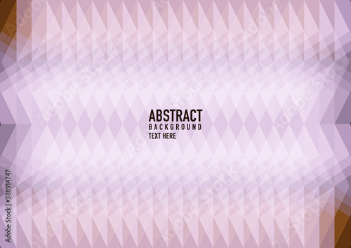Polygon abstract on a light purple background. Light purple vector shining triangular pattern. An elegant bright illustration. The triangular pattern for your business design.