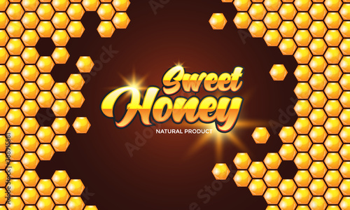 abstract hexagonal honeycomb banner design with bubble style. Modern, minimalist, suitable for wallpapers, banners, backgrounds, cards, book illustrations, landing pages, etc.