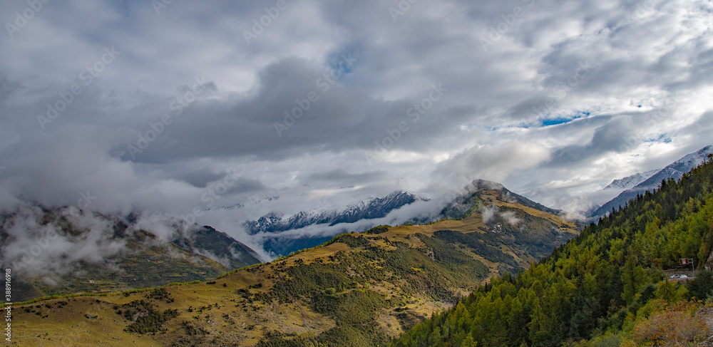 mountains and clouds mountains and clouds