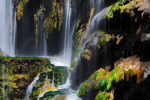 Duden Waterfall Antalya Either the Lower Düden (or Karpuz Waterfall), which is about 7 km away, and the Upper Düden Waterfall, which is 1 km away from Varsak. photo