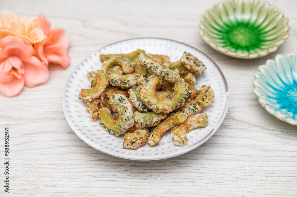 ゴーヤーの唐揚げ ゴーヤーの唐揚げ