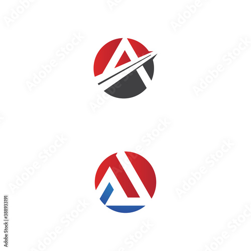 A Letter Logo Template Free Download A Letter Logo Template - GFXLoad